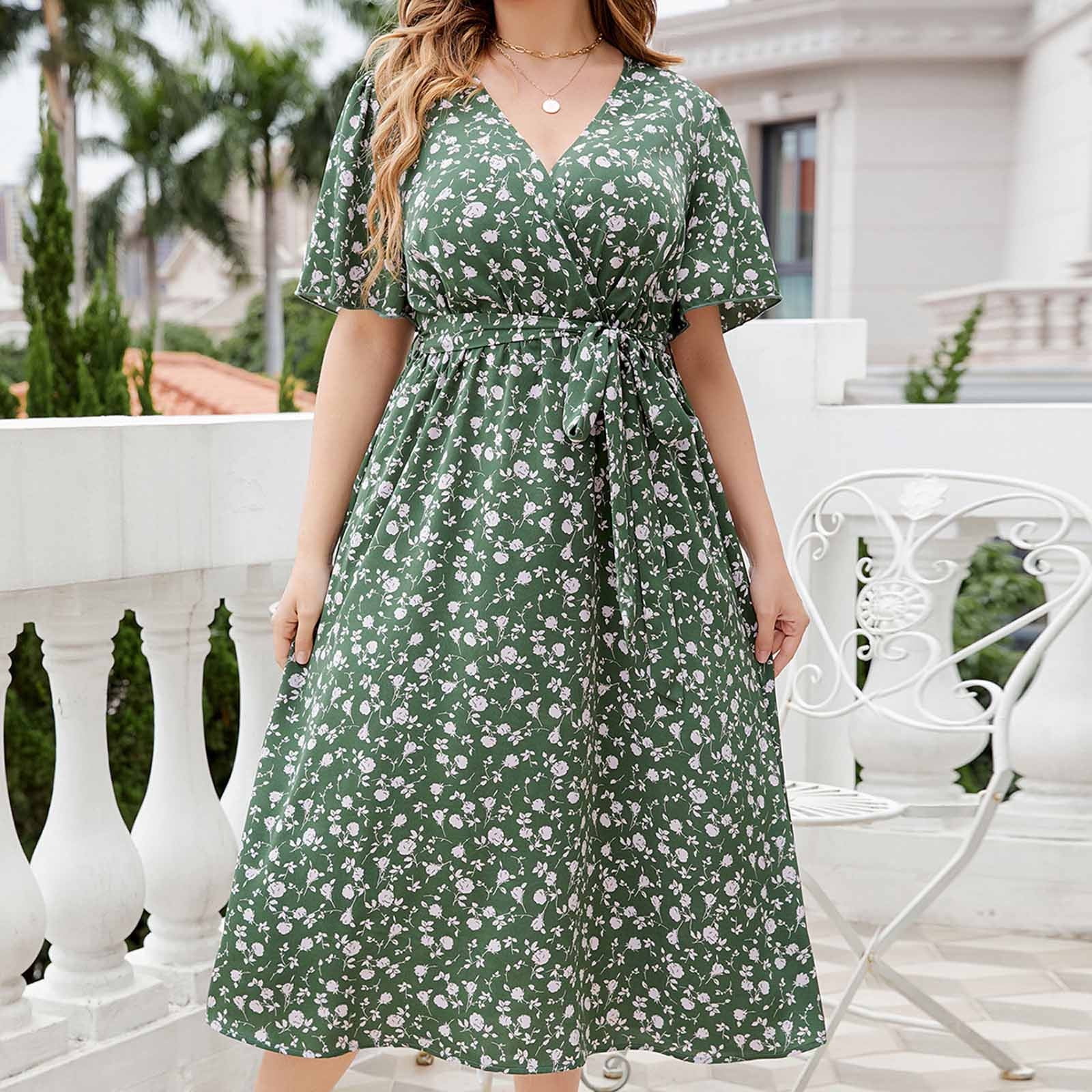 plus size casual dresses for women